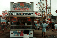 cotton candy stand