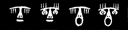 The four facial expressions of the Voiceholders.