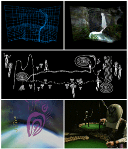 Placeholder collage as back cover of ACM SIGGRAPH Computer Graphics, Vol. 28 No. 2, May 1994.