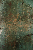 Ppetroglyph ofhu man and elk.